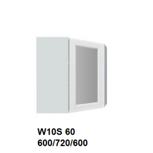 Pakabinama dažyta kampinė spintelė W10S 60